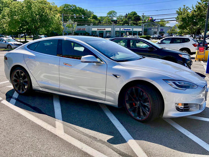 Wheel Bands™ Rim Protection Kit for Tesla Model 3, Model S & Model X (18"–22") – Curb Rash Guard for EV Wheels