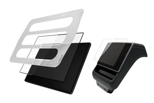 Jowua Tempered Glass Screen Protector for Tesla Model 3 2024+ (Highland) – 9H Anti-Fingerprint, Matte & Crystal Clear, Easy Install