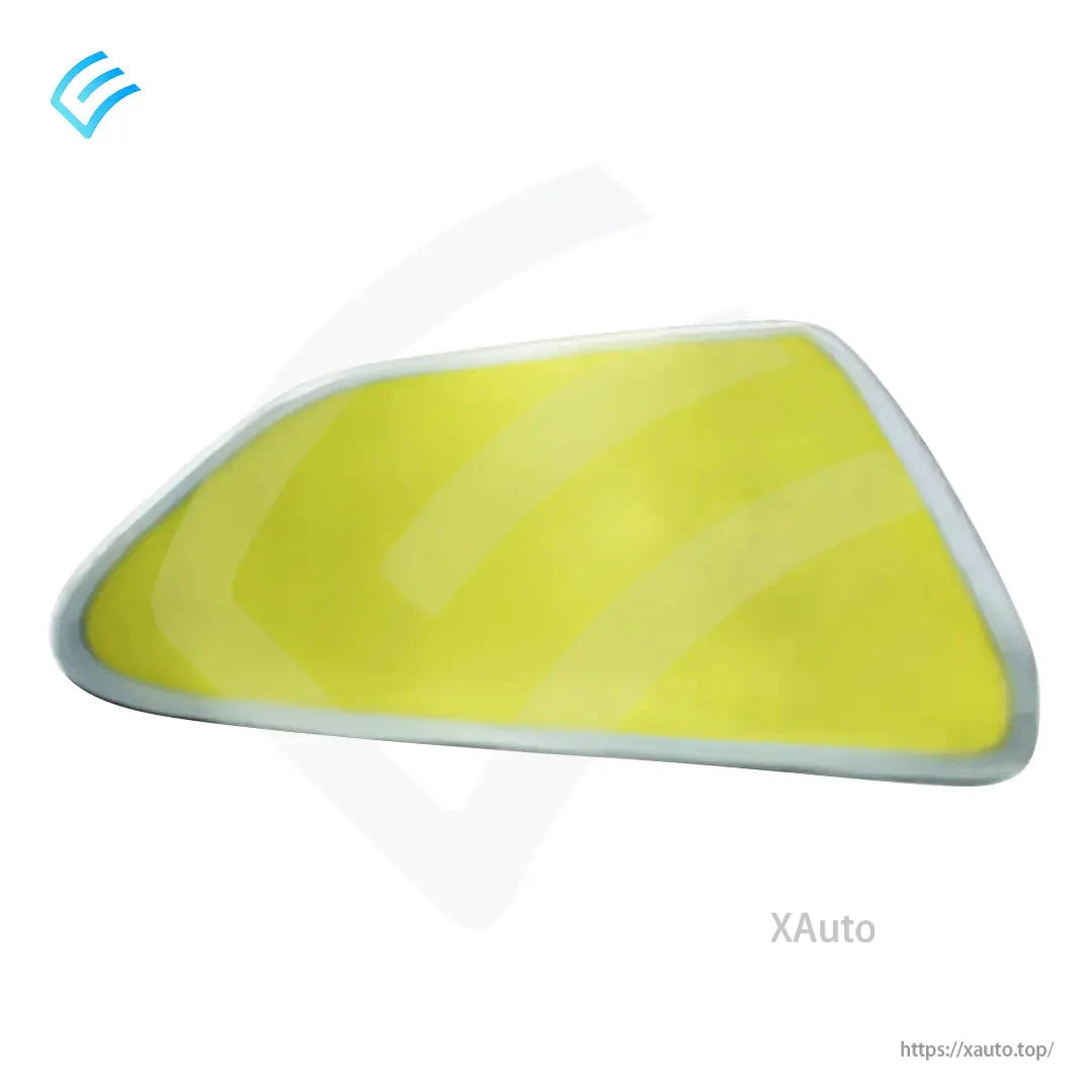 OEM 1130651-00-A left hand exterior mirror glass for Tesla Model 3, full front view