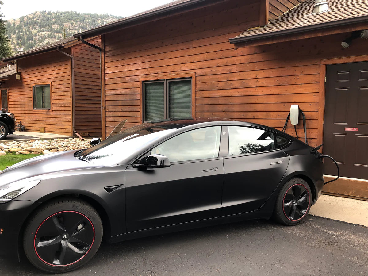 Wheel Bands™ Rim Protection Kit for Tesla Model 3, Model S & Model X (18"–22") – Curb Rash Guard for EV Wheels