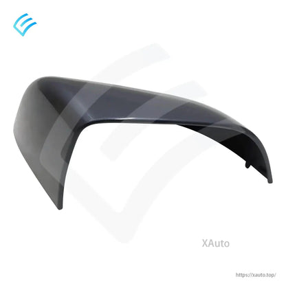 Right-hand exterior mirror skull cap underside view, wraparound edge profile in stealth grey