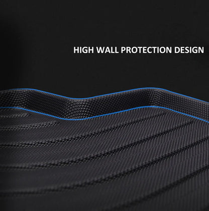 2020–2024 Tesla Model Y All-Weather Cargo Mats Full Set | Custom Fit TPE Trunk Liner, Waterproof & Non-Slip Protection