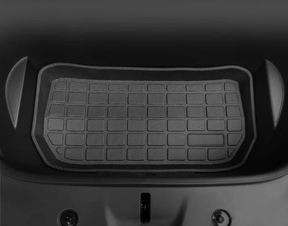 2020–2024 Tesla Model Y All-Weather Cargo Mats Full Set | Custom Fit TPE Trunk Liner, Waterproof & Non-Slip Protection