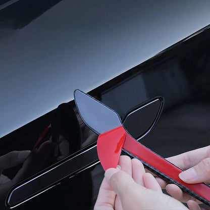 Tesla Model 3 (2017–2026+) & Model Y (2020–2026+) Door Handle Add-On Grip Cover – Easy Open Assist for Highland & Juniper, Anti-Freeze Ergonomic Exterior Accessory (Set of 4)