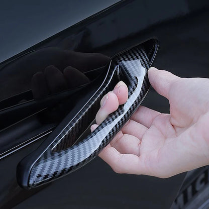 Tesla Model 3 (2017–2026+) & Model Y (2020–2026+) Door Handle Add-On Grip Cover – Easy Open Assist for Highland & Juniper, Anti-Freeze Ergonomic Exterior Accessory (Set of 4)
