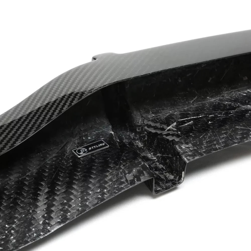 Real Carbon Fiber Rear Diffuser for Tesla Model 3 Highland 2024+ (Non-Performance) – Matte/Glossy 2x2 Twill Aero Body Kit Upgrade, OEM Fitment