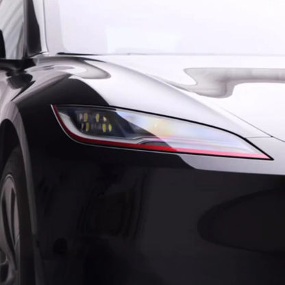 Tesla Model 3 Highland Headlight Trim Film for 2024+ – Premium Color PPF Headlight Overlay Protection & Stylish Exterior Accent Upgrade