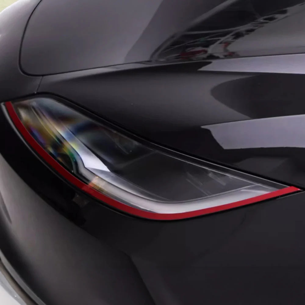 Tesla Model 3 Highland Headlight Trim Film for 2024+ – Premium Color PPF Headlight Overlay Protection & Stylish Exterior Accent Upgrade