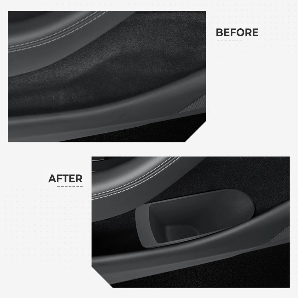 Custom Waterproof Door Storage Organizer Bucket for Tesla Model 3 High ...