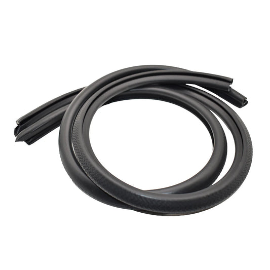 Full Vehicle Wind Noise Reduction Rubber Seal Kit for Tesla Model 3 (2021–2026 Highland) & Model Y (2020–2026 Juniper) – Door, B/C Pillar, Trunk & Frunk Weatherstrip Set, Self-Adhesive EPDM Soundproofing Upgrade