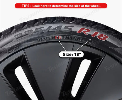 Alloy Wheel Rim Protectors for Tesla Model S / Model 3 / Model X / Model Y (2012–2026) – Curb Rash Guard Ring with 3M Adhesive, Scratch & Impact Protection
