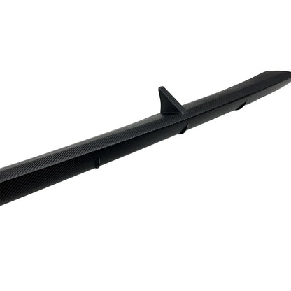 Real Carbon Fiber Front Lip Spoiler for Tesla Model Y Juniper 2025+ (Non-Performance) – 3PCS Split Front Bumper Lip Kit, Aerodynamic Body Kit Upgrade