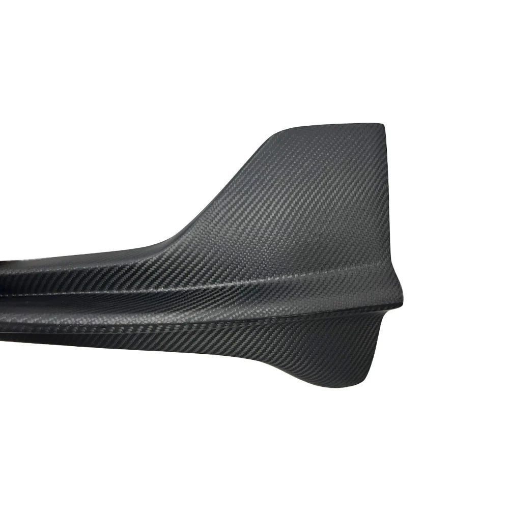Real Carbon Fiber Front Lip Spoiler for Tesla Model Y Juniper 2025+ (Non-Performance) – 3PCS Split Front Bumper Lip Kit, Aerodynamic Body Kit Upgrade