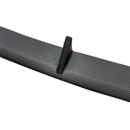 Real Carbon Fiber Front Lip Spoiler for Tesla Model Y Juniper 2025+ (Non-Performance) – 3PCS Split Front Bumper Lip Kit, Aerodynamic Body Kit Upgrade