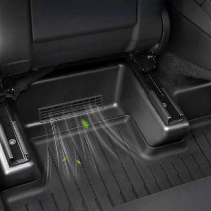 Custom Seat Slide Rail Protectors for Tesla Model Y L 6-Seater 2026+ – Full Under Seat Track Covers, Premium TPE Interior Protection Kit (OEM Fit, Anti-Dust & Scratch Resistant)