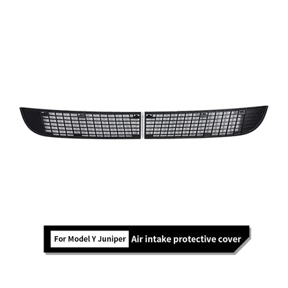 2026+ Tesla Model Y Juniper Air Intake Vent Cover (2025.03+) – Front HVAC Inlet Protection Grille, ABS + Stainless Steel Mesh, Anti-Debris Air Vent Guard for Tesla Model Y Juniper