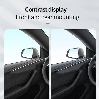 Alcantara Door Panel Covers for Tesla Model Y Juniper 2026+ / 2025.03+ – Premium Interior Door Trim Overlays, Suede Upgrade Kit, OEM Fit, Easy Install