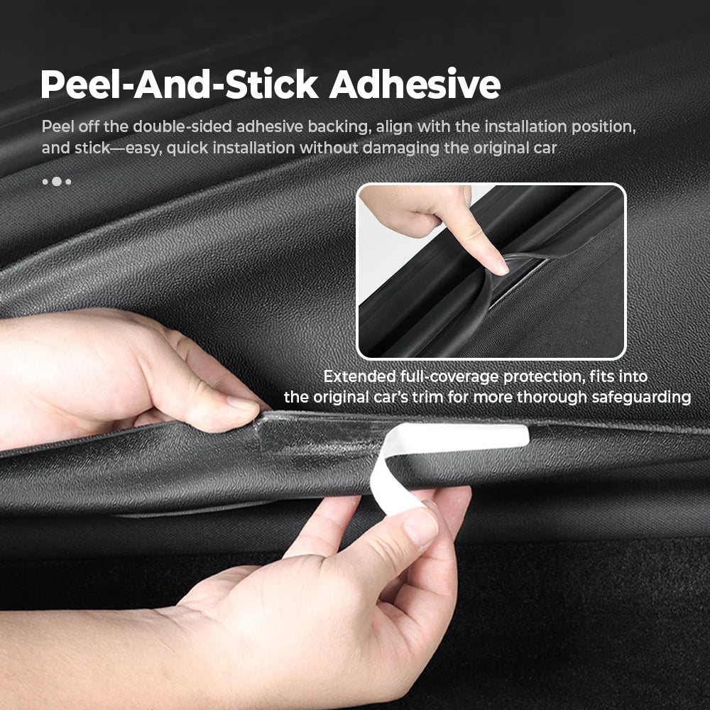 Custom-Fit Side Trunk Upper Protectors for Tesla Model Y Juniper 2025 / 2026 (RWD, AWD, Performance) – TPE Scratch-Resistant Interior Cargo Side Wall Covers