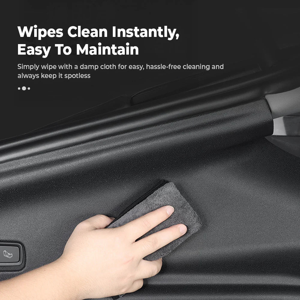 Custom-Fit Side Trunk Upper Protectors for Tesla Model Y Juniper 2025 / 2026 (RWD, AWD, Performance) – TPE Scratch-Resistant Interior Cargo Side Wall Covers