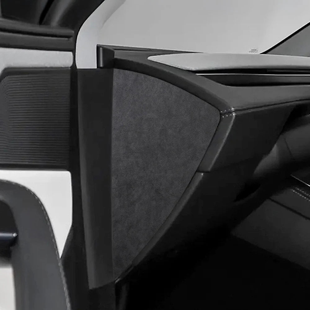2025+ Tesla Model Y Juniper Alcantara Dashboard Side Panel Covers – Premium Interior Trim Upgrade for Tesla Model Y Juniper (2025.03+)
