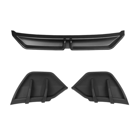 Rear Diffuser Kit for Tesla Model Y Juniper 2026+ (Standard & Long Range) – 3PCS ABS Aerodynamic Rear Bumper Lip Spoiler, No-Drill Installation