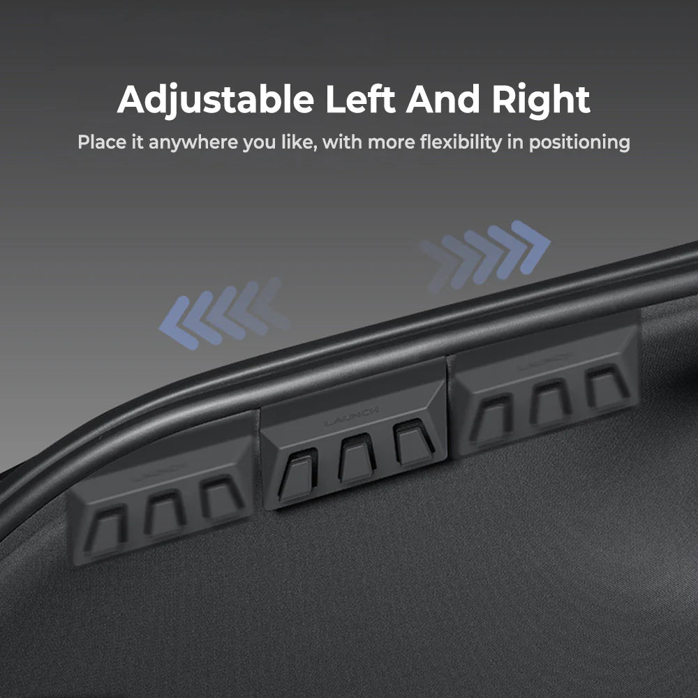 Rear Trunk Grocery Bag Hook for Tesla Model Y Juniper 2025.03+ (5-Seater) – Sliding Cargo Organizer Holder, Anti-Spill Storage Hook for Model Y Juniper Premium & Performance
