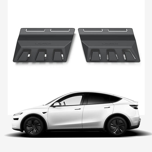 Rear Trunk Grocery Bag Hook for Tesla Model Y Juniper 2025.03+ (5-Seater) – Sliding Cargo Organizer Holder, Anti-Spill Storage Hook for Model Y Juniper Premium & Performance