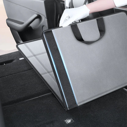 Tesla Model Y (2020–2026+) & Model X Camping Bed Extension Board – Foldable Rear Seat Sleeping Platform, Flat Mattress Support for Car Camping, Road Trips & Overlanding