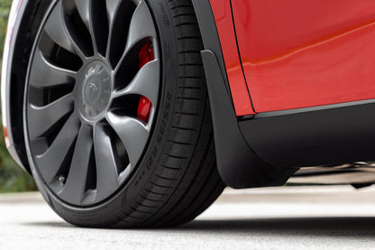 Mud Flaps Splash Guards for Tesla Model Y (Set of 4) – No-Drill ABS Fender Protection Against Snow, Mud & Road Debris