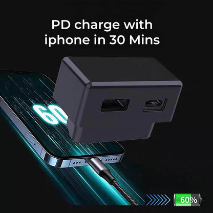 Tesla Model 3 / Model Y / Highland / Juniper / Cybertruck Wireless Charging Phone Mount with OBD-II Power Supply – 15W MagSafe Magnetic Car Holder for Steering Wheel Column Installation