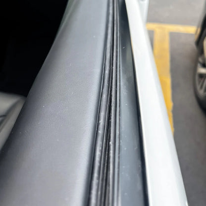Wind Noise Reduction Window Seal Kit for Tesla Model 3 (2017–2026+) & Tesla Model Y (2020–2026+) – Anti-Rain Leak, Dust Protection, Gap Filling Rubber Weatherstrip Upgrade