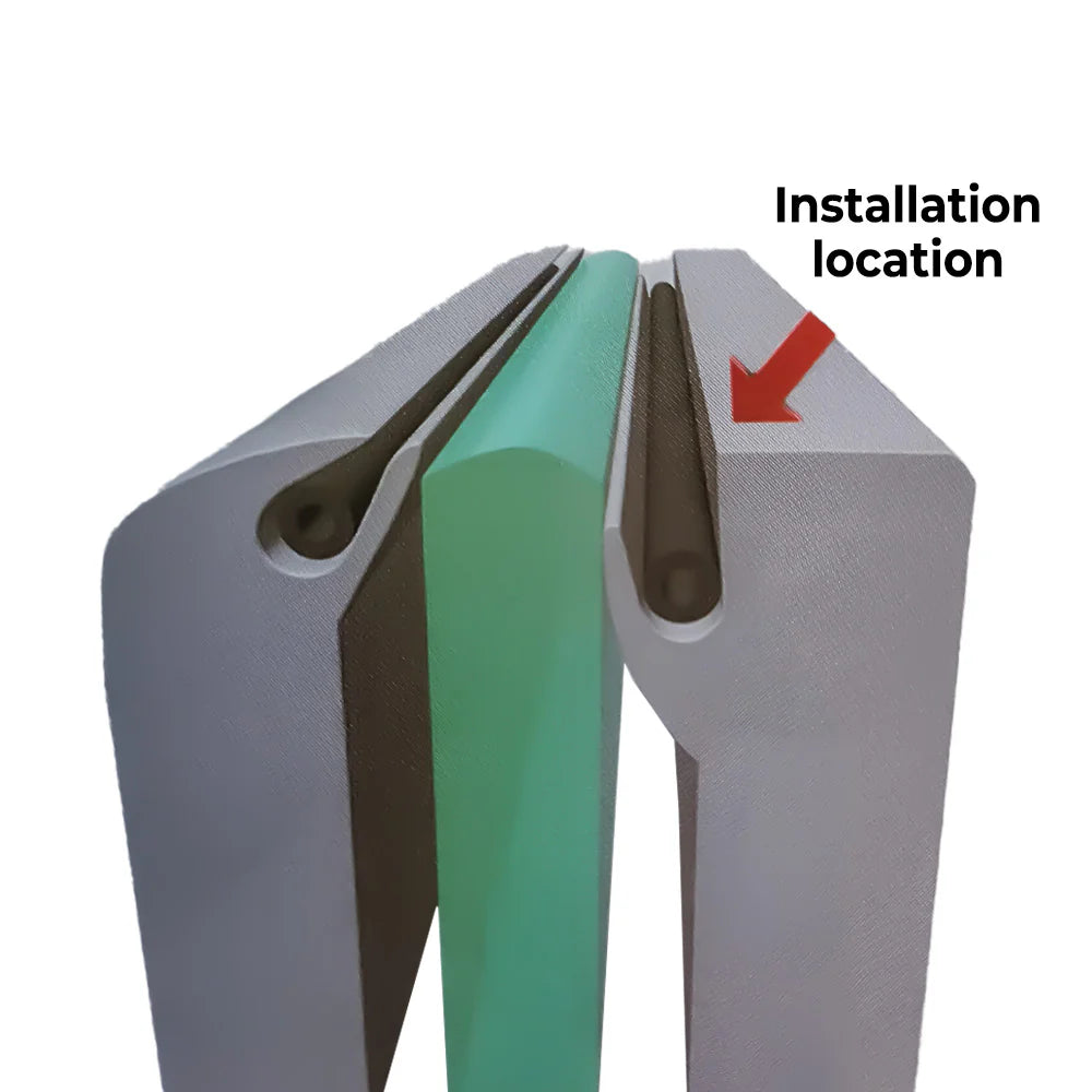 Wind Noise Reduction Window Seal Kit for Tesla Model 3 (2017–2026+) & Tesla Model Y (2020–2026+) – Anti-Rain Leak, Dust Protection, Gap Filling Rubber Weatherstrip Upgrade