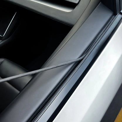 Wind Noise Reduction Window Seal Kit for Tesla Model 3 (2017–2026+) & Tesla Model Y (2020–2026+) – Anti-Rain Leak, Dust Protection, Gap Filling Rubber Weatherstrip Upgrade