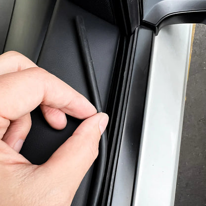Wind Noise Reduction Window Seal Kit for Tesla Model 3 (2017–2026+) & Tesla Model Y (2020–2026+) – Anti-Rain Leak, Dust Protection, Gap Filling Rubber Weatherstrip Upgrade