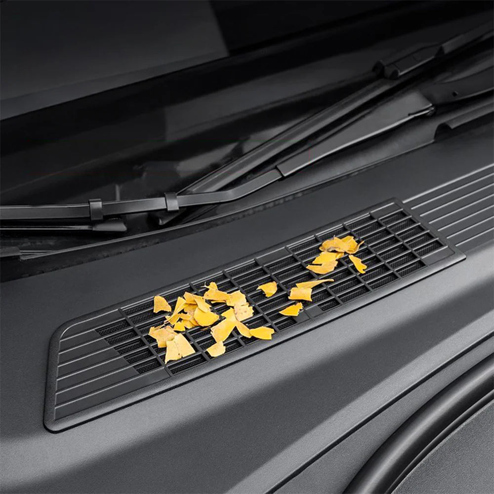 Tesla Model 3 Highland 2024–2026+ Front Air Intake Vent Cover | HVAC Air Inlet Protection Mesh Grille Guard | Anti-Debris ABS & Stainless Steel Filter Screen, Tool-Free Snap-On Installation