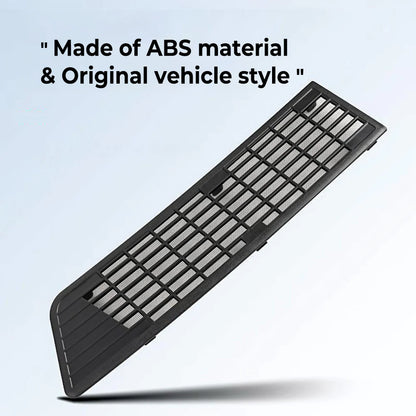 Tesla Model 3 Highland 2024–2026+ Front Air Intake Vent Cover | HVAC Air Inlet Protection Mesh Grille Guard | Anti-Debris ABS & Stainless Steel Filter Screen, Tool-Free Snap-On Installation