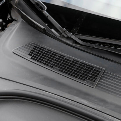 Tesla Model 3 Highland 2024–2026+ Front Air Intake Vent Cover | HVAC Air Inlet Protection Mesh Grille Guard | Anti-Debris ABS & Stainless Steel Filter Screen, Tool-Free Snap-On Installation