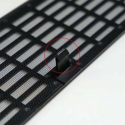 Tesla Model 3 Highland 2024–2026+ Front Air Intake Vent Cover | HVAC Air Inlet Protection Mesh Grille Guard | Anti-Debris ABS & Stainless Steel Filter Screen, Tool-Free Snap-On Installation