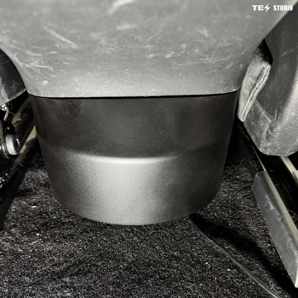 2026 Upgraded Enlarged Rear OBD Cover for Tesla Model 3 & Model Y – Cable Management & OEM-Fit ABS Trim