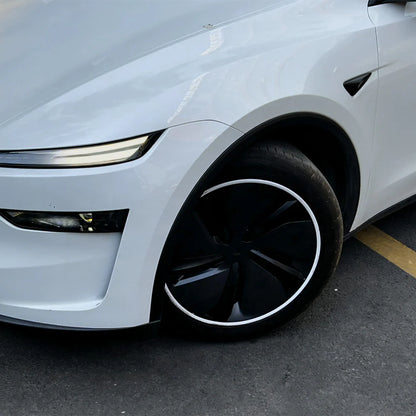 Alloy Wheel Rim Protectors for Tesla Model S / Model 3 / Model X / Model Y (2012–2026) – Curb Rash Guard Ring with 3M Adhesive, Scratch & Impact Protection