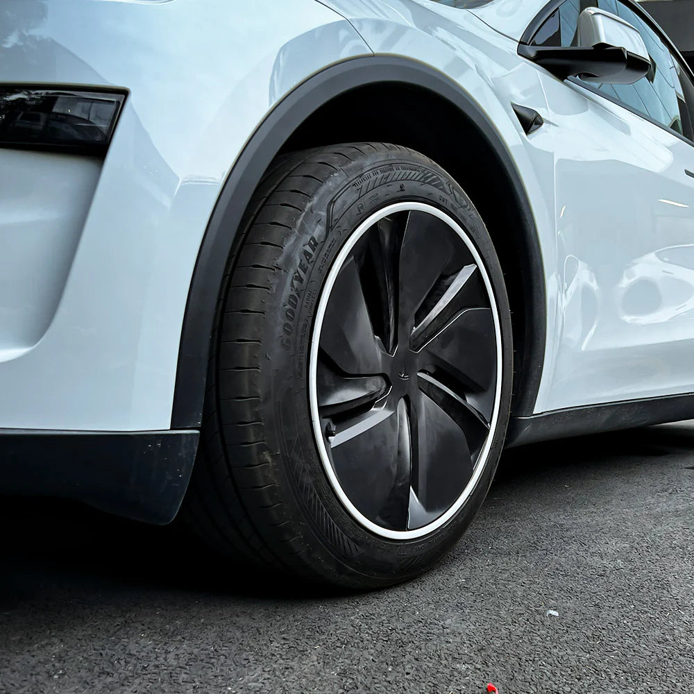 Alloy Wheel Rim Protectors for Tesla Model S / Model 3 / Model X / Model Y (2012–2026) – Curb Rash Guard Ring with 3M Adhesive, Scratch & Impact Protection
