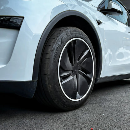 Alloy Wheel Rim Protectors for Tesla Model S / Model 3 / Model X / Model Y (2012–2026) – Curb Rash Guard Ring with 3M Adhesive, Scratch & Impact Protection