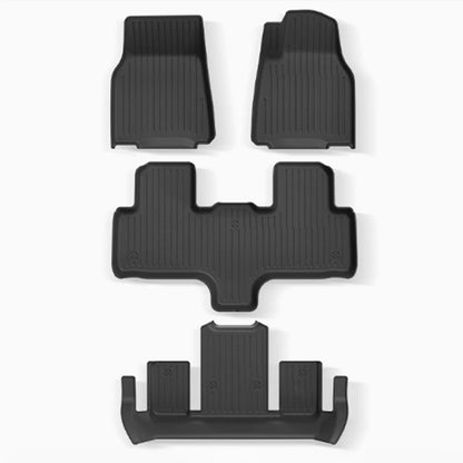 Custom-Fit TPE All-Weather Floor Mats for Tesla Model YL 2026+ Right-Hand Drive (RHD) – Full Coverage 4-Piece Set, Waterproof, Eco-Friendly Interior Protection