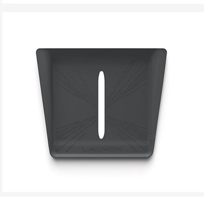 Tesla Model Y L (6-Seater) Wireless Charging Dock Liner 2026+ – Performance Style Silicone Anti-Slip Charging Pad Insert with Center Cutout Vent Design, OEM Fit Interior Protection Accessory