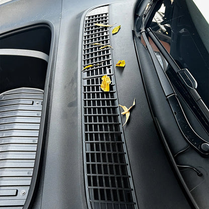 2026+ Tesla Model Y Juniper Air Intake Vent Cover (2025.03+) – Front HVAC Inlet Protection Grille, ABS + Stainless Steel Mesh, Anti-Debris Air Vent Guard for Tesla Model Y Juniper