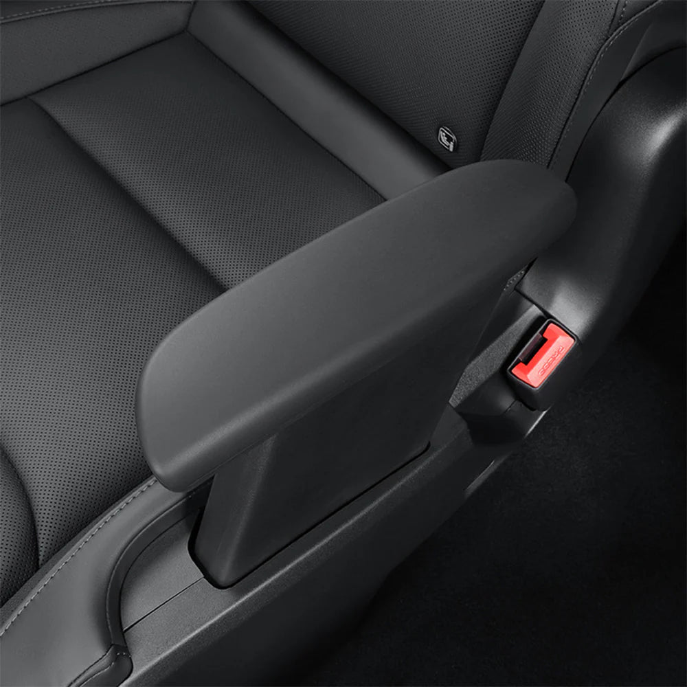 Rear Second-Row Armrest Silicone Protector Cover for 2026+ Tesla Model Y  – Baby-Safe TPE Armrest Cover, Anti-Scratch, Waterproof, OEM Fit Interior Protection