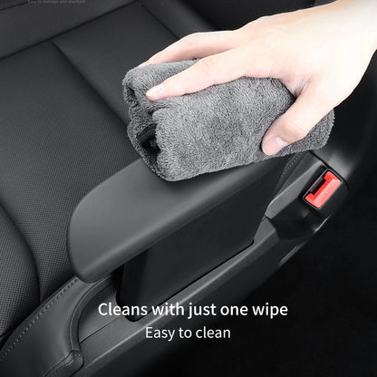 Rear Second-Row Armrest Silicone Protector Cover for 2026+ Tesla Model Y  – Baby-Safe TPE Armrest Cover, Anti-Scratch, Waterproof, OEM Fit Interior Protection