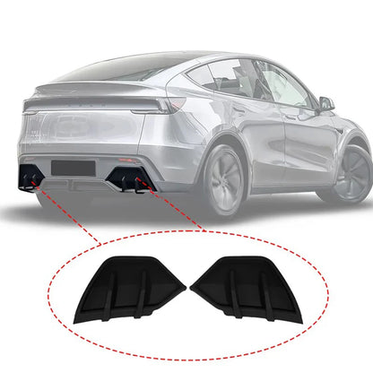 Tesla Model Y Juniper Rear Diffuser 2026+ ABS Sport Rear Lip Kit – Aerodynamic Split Bumper Diffuser Upgrade for Tesla Model Y Juniper Performance & Long Range