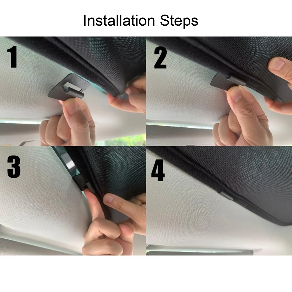 Tesla Model Y Juniper 2025+ Panoramic Glass Roof Sunshade Kit – Full Coverage UV & Heat Insulation Sunshade for Tesla Model Y Juniper AWD/RWD/Performance