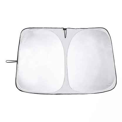 Full Cabin Sunshade Bundle for Tesla Model Y Juniper (2025+) – Front Windshield Sunshade + Panoramic Glass Roof Sunshades | Heat Reduction, UV Protection & Interior Cooling Accessory